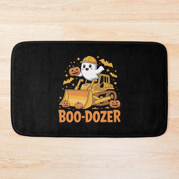 Item preview, Boo Dozer Ghost Bulldozer Halloween Construction Trucks designed and sold by ticlitule.