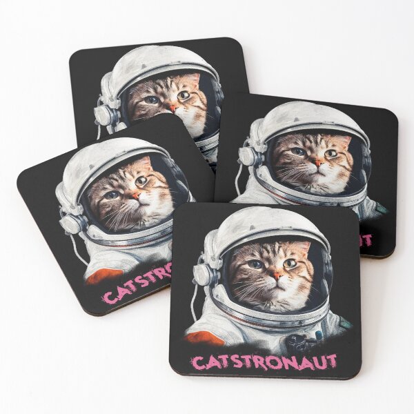 Item preview, Funny Catstronaut Space Cat Astronaut  designed and sold by Pixel & Petal.