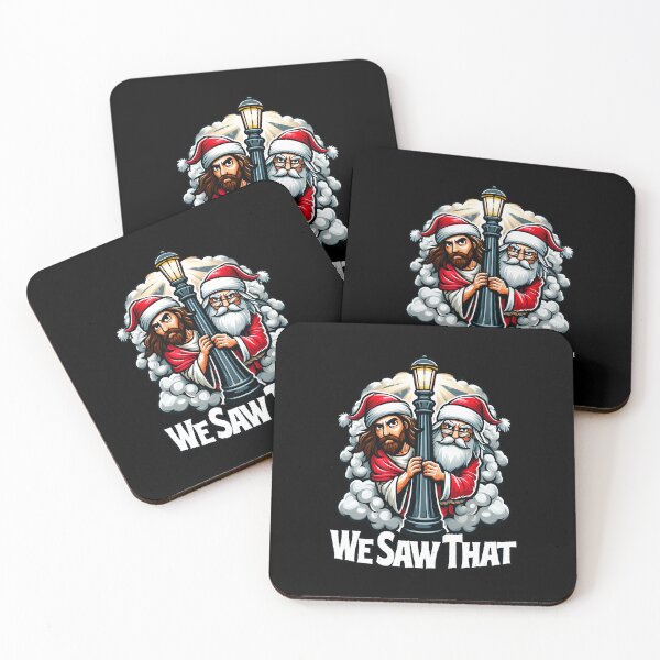 Item preview, We Saw That - Jesus And Santa Saw That  designed and sold by shizuemur.