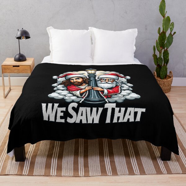Item preview, We Saw That - Jesus And Santa Saw That designed and sold by shizuemur.