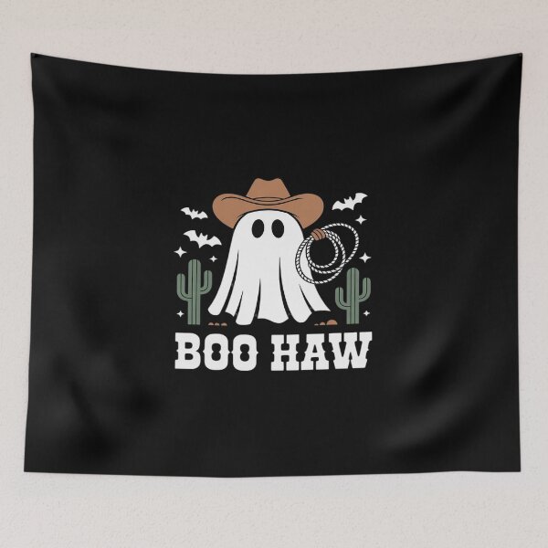 Item preview, Boo Haw Vaquero Vaquera Fantasma del Oeste Divertido Halloween designed and sold by ticlitule.