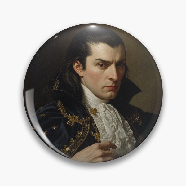 Item preview, Wallachian Prince Vintage antique portrait  designed and sold by Vintage Designs +.