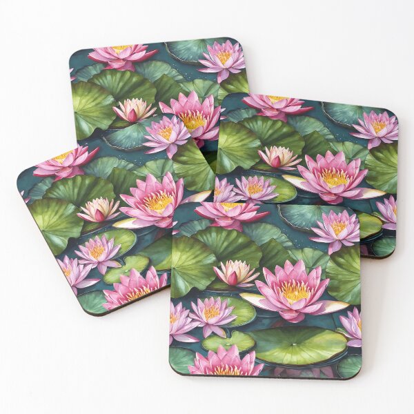 Aperçu de l'œuvre Peinture à l’aquarelle de fleur de nénuphar | Art floral | Aquarelle | Cadeau pour les amateurs d'art | Cadeau pour les amoureux des fleurs créée et vendue par UnhingedBird.