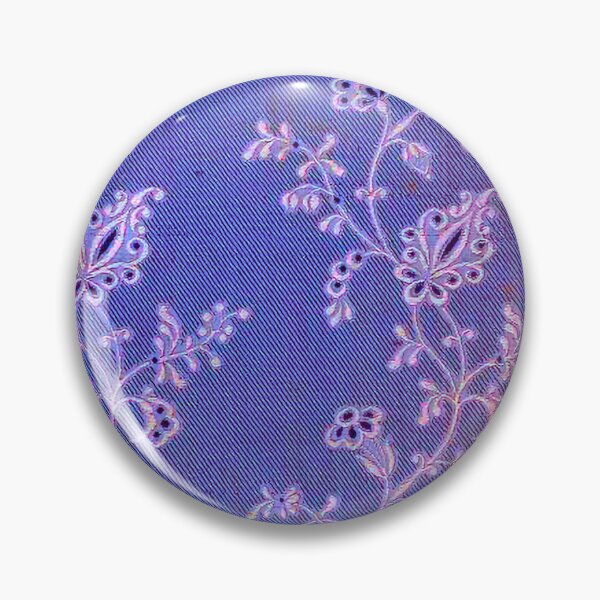 Item preview, Twilight Orchid Silk – Georgian Floral Damask designed and sold by WheelieGdArt.