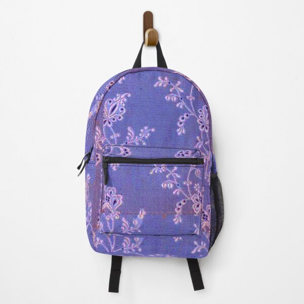 Item preview, Twilight Orchid Silk – Georgian Floral Damask designed and sold by WheelieGdArt.