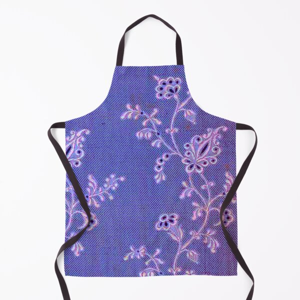 Item preview, Twilight Orchid Silk – Georgian Floral Damask designed and sold by WheelieGdArt.