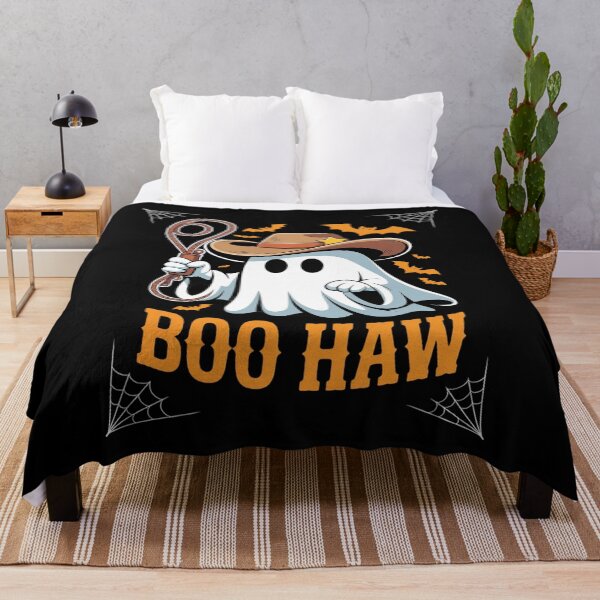 Item preview, Boo Haw Funny Cowboy Ghost Halloween designed and sold by BiellaSar.