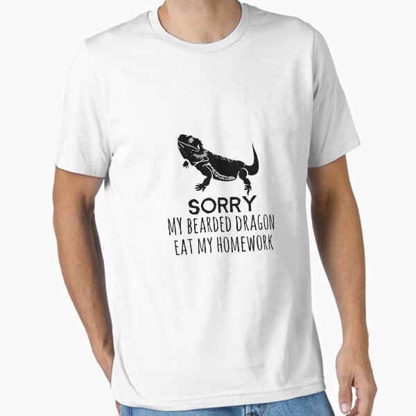 Item preview, Sorry My Bearded Dragon Ate My Homework V6 designed and sold by TeeTimeGuys.