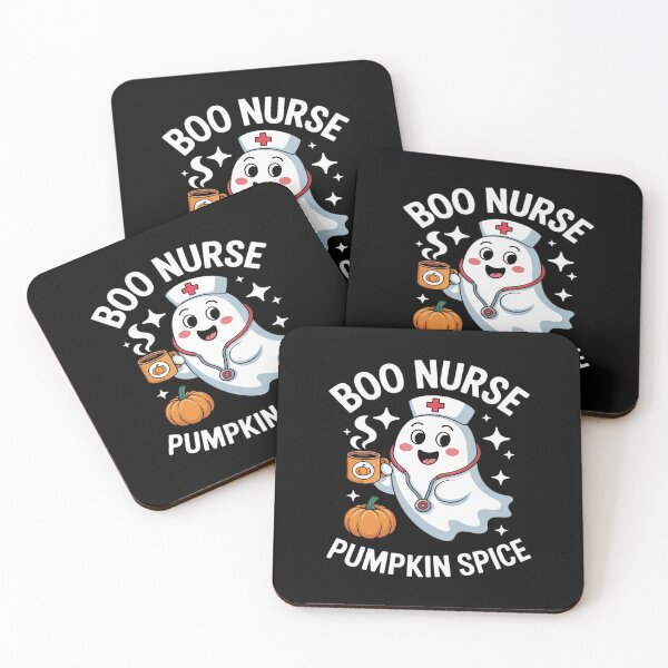 Item preview, Boo Nurse Pumpkin Spice Nurse designed and sold by BiellaSar.