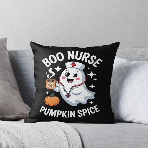 Item preview, Boo Nurse Pumpkin Spice Nurse designed and sold by BiellaSar.