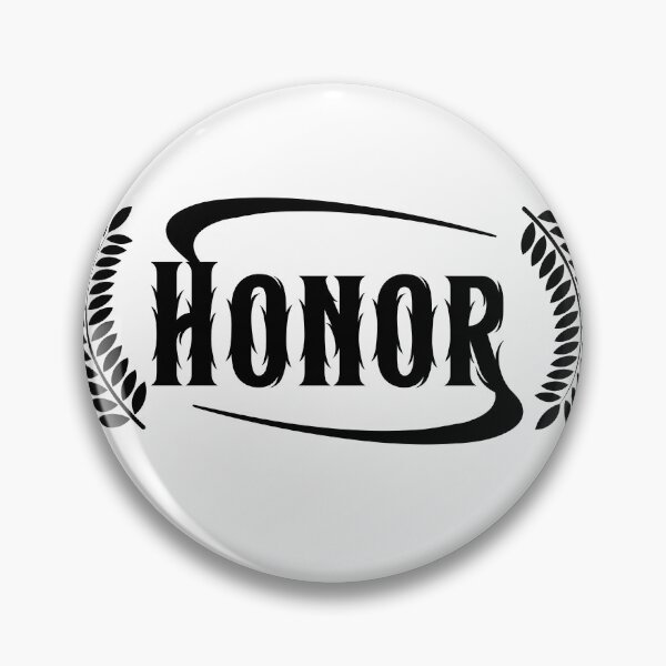 Item preview, HONOR | 90s Warrior Discipline Metal Logo Streetwear Gym Aesthetic - Black Logo designed and sold by Gary-Shop.