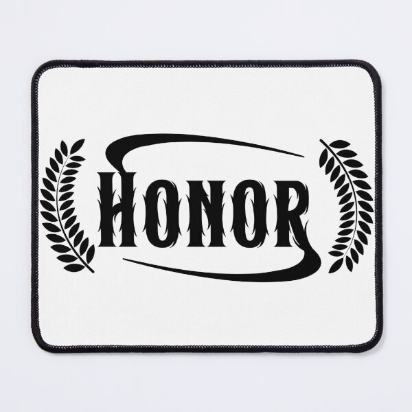 Item preview, HONOR | 90s Warrior Discipline Metal Logo Streetwear Gym Aesthetic - Black Logo designed and sold by Gary-Shop.