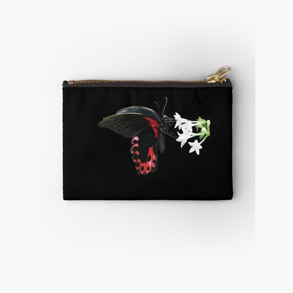 Item preview, Butterfly on trumpet blossom – Contrasting & Elegant / Swiss Artwork Photography designed and sold by Raphael Wolf.