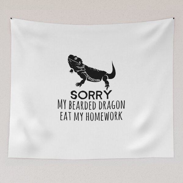 Item preview, Sorry My Bearded Dragon Ate My Homework V6 designed and sold by TeeTimeGuys.