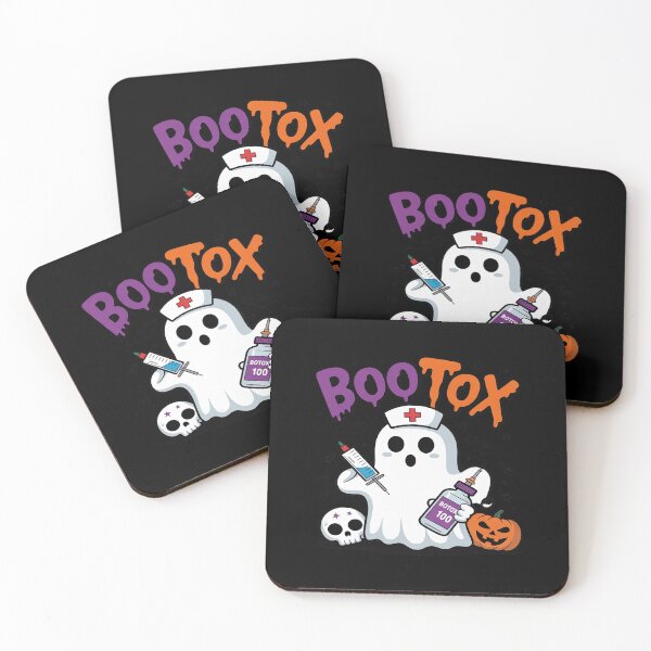 Item preview, BOO Tox Nurse Ghost Filler Botox Halloween Aesthetic Nurse designed and sold by BiellaSar.