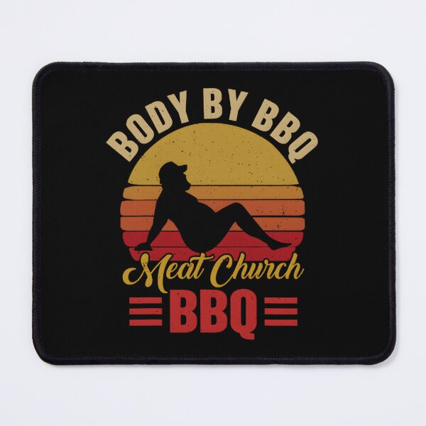 Item preview, Body By BBQ — Retro Badge designed and sold by RenanSouzaDias.