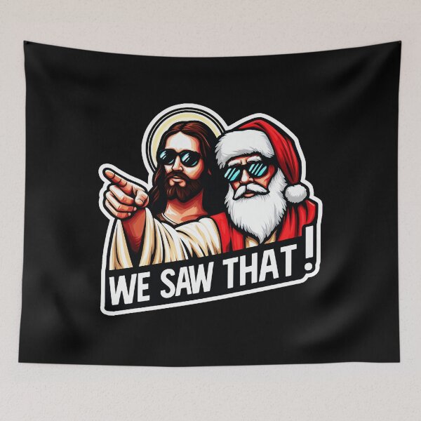 Item preview, We Saw That Jesus Meme  designed and sold by shizuemur.