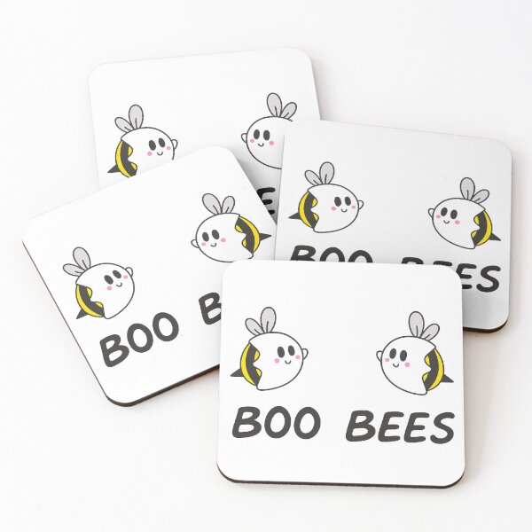 Item preview, Boo Bees – Funny Cute Ghost Bee Pun Design designed and sold by Trendy Art.