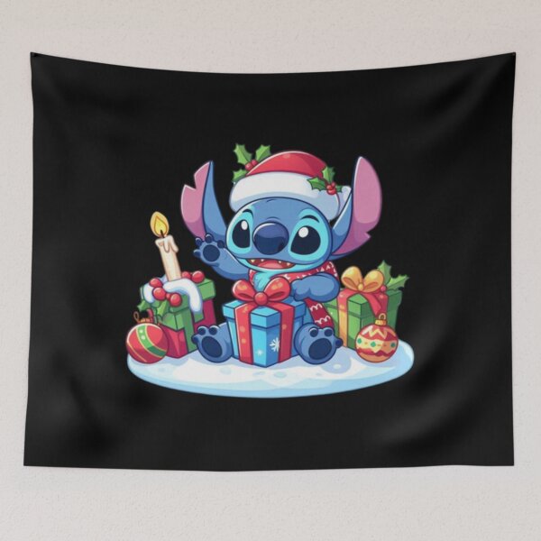 Item preview, Stitch – Cute Christmas Holiday Gift Art designed and sold by SkylarRonald.