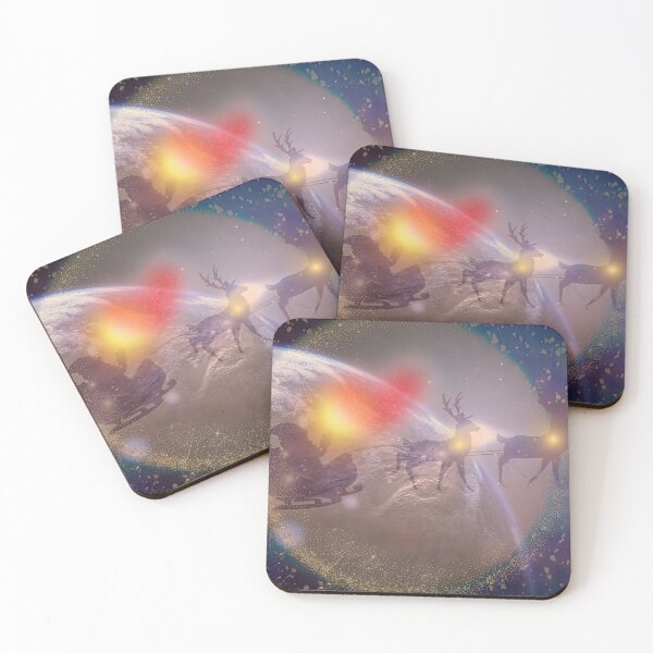 Item preview, Merry Christmas with Love and Light – Cosmic Edition designed and sold by DadimLovesPunky.