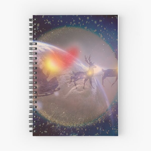 Item preview, Merry Christmas with Love and Light – Cosmic Edition designed and sold by DadimLovesPunky.