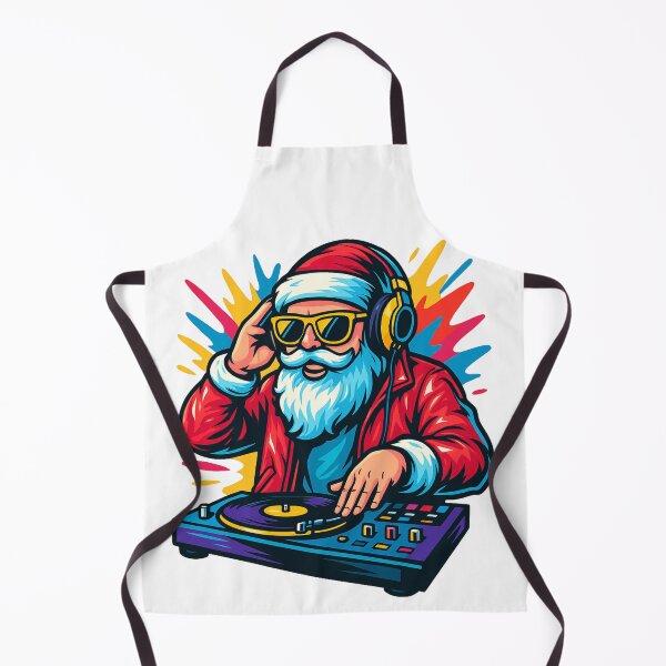 Item preview, DJ Santa Mixing Christmas Beats designed and sold by CosmoPixelArts.