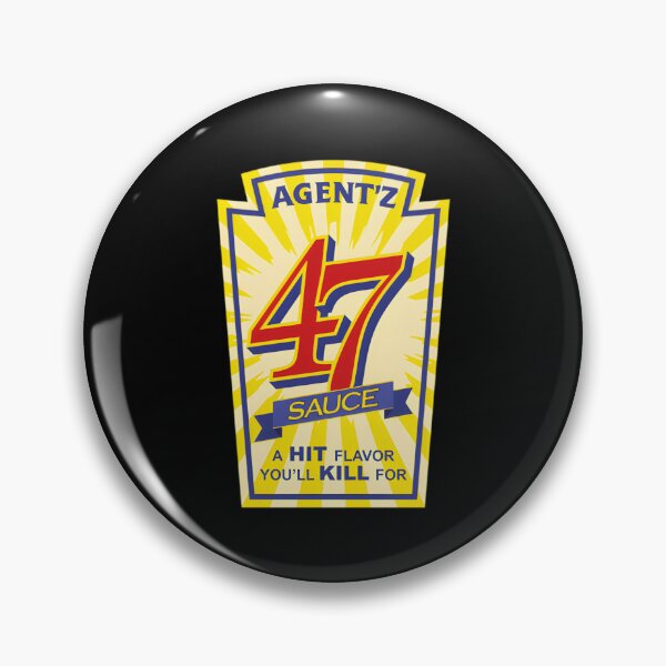 Item preview, Agent 47° Sauce — Spicy Label designed and sold by RenanSouzaDias.