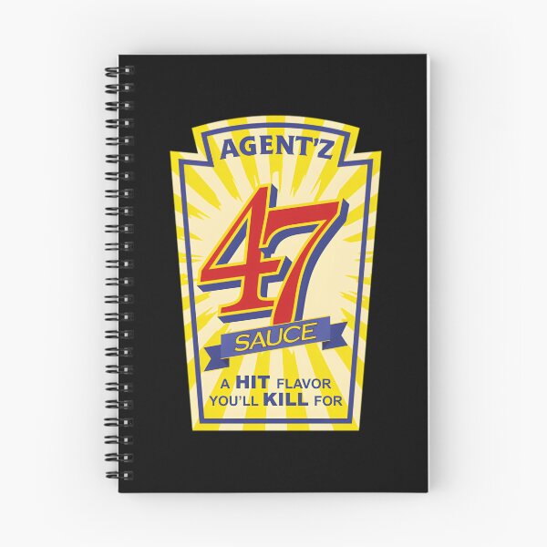 Item preview, Agent 47° Sauce — Spicy Label designed and sold by RenanSouzaDias.