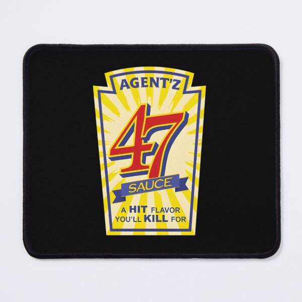 Item preview, Agent 47° Sauce — Spicy Label designed and sold by RenanSouzaDias.