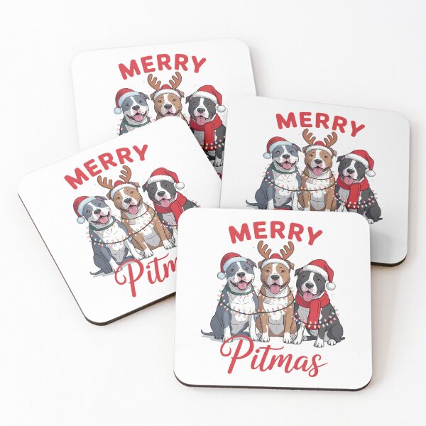 Item preview, Pitbull Mamá Pittie Mamá Navidad Vibraciones de Navidad Feliz Pitmas designed and sold by brynatshop.