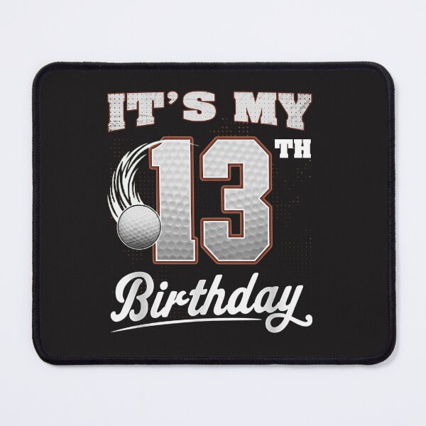 Item preview, 13th Birthday Golf Shirt for Boys designed and sold by LashondaGreen89.