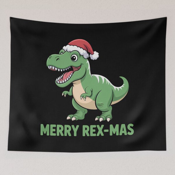Item preview, T-Rex Dinosaur Christmas Family Santa Merry Rexmas designed and sold by brynatshop.