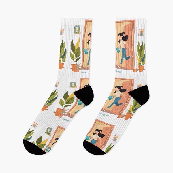 Item preview, Plants Make Me Late Again designed and sold by WearTheArtx.