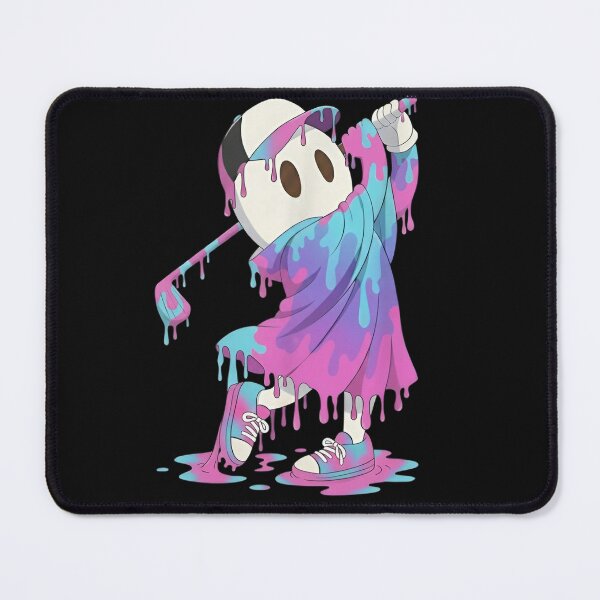 Item preview, Drippy Ghost Golfer Pastel Aesthetic Tee designed and sold by LashondaGreen89.