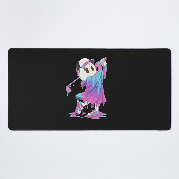 Item preview, Drippy Ghost Golfer Pastel Aesthetic Tee designed and sold by LashondaGreen89.