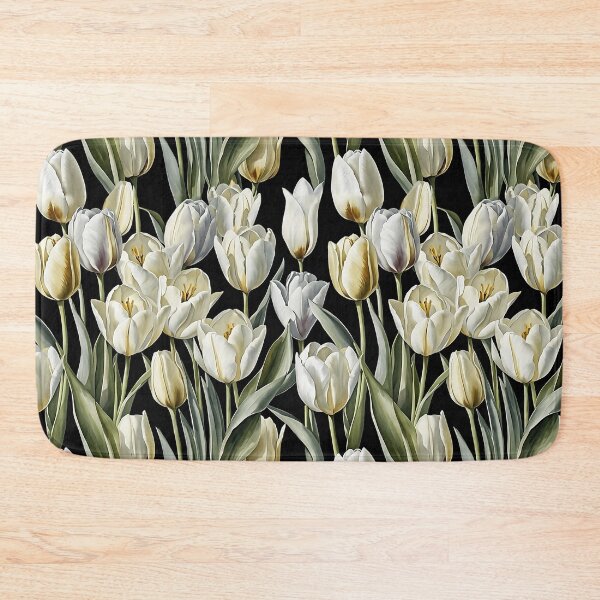 Item preview, White Tulip Flowers Watercolor Painting | Flower Art | Watercolor Art | Gift for Art Lover | Gift for Flower Lover designed and sold by UnhingedBird.