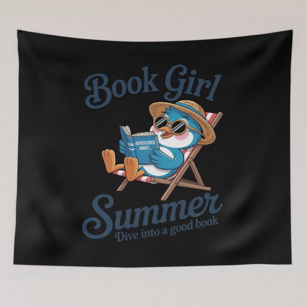 Item preview, Book Girl Summer Dive Into A Good Book designed and sold by August4Laughs25.