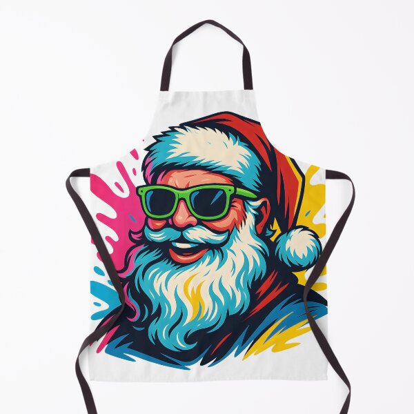 Item preview, Retro Pop Art Santa Claus designed and sold by CosmoPixelArts.