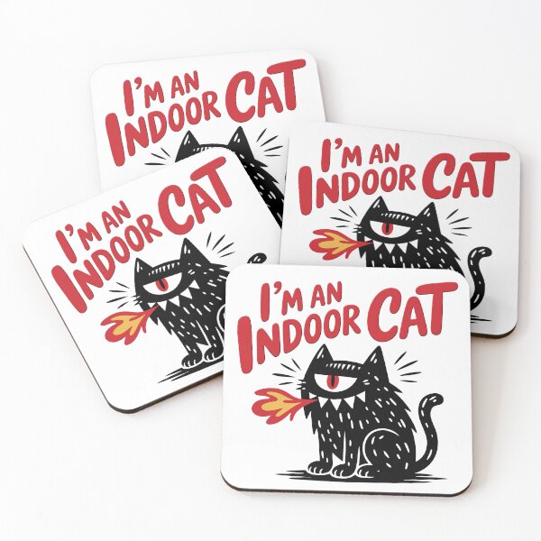 Item preview, I'm an Indoor Cat designed and sold by EdgeDrip.