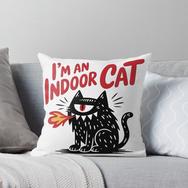 Item preview, I'm an Indoor Cat designed and sold by EdgeDrip.