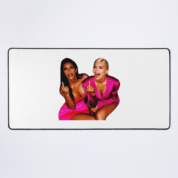 Item preview, Kim And Kylie X Middle Fingers Sticker designed and sold by sjokekannaig.