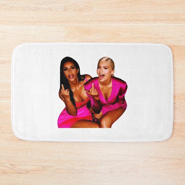 Item preview, Kim And Kylie X Middle Fingers Sticker designed and sold by sjokekannaig.