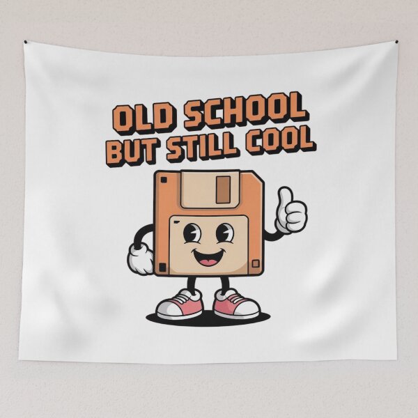 Item preview, Cute Floppy Disk - Old School But Still Cool Retro designed and sold by ShirtHatch.