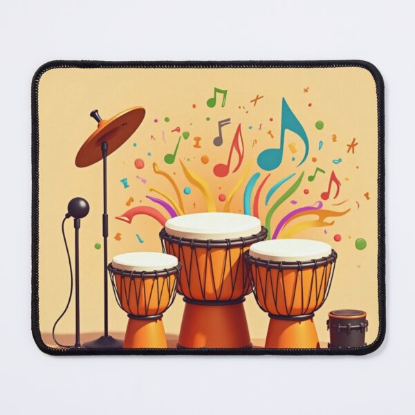 Item preview, Explosión de Ritmo – Lámina artística musical a color designed and sold by Pulse Of Africa.