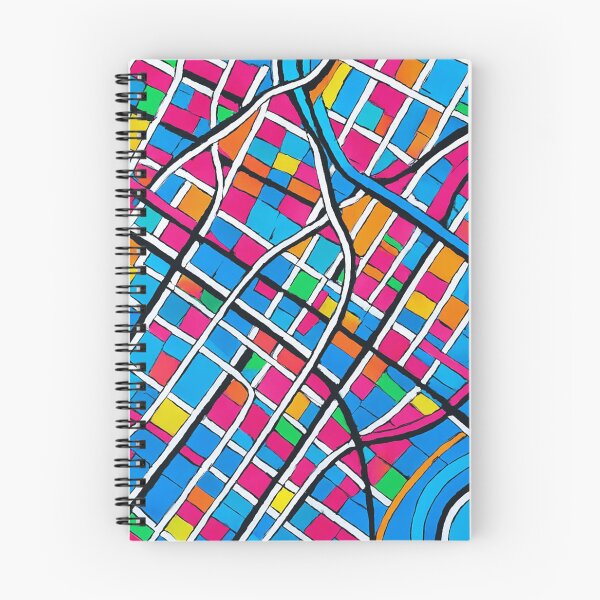 Item preview, Urban city map in color designed and sold by Sigtrix.