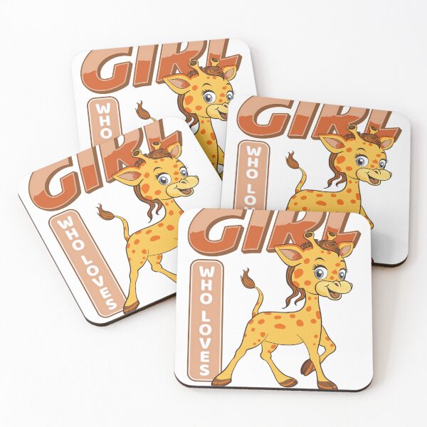 Item preview, Adorable-Just-A-Girl-Who-Loves-Giraffes designed and sold by FinnEllery.