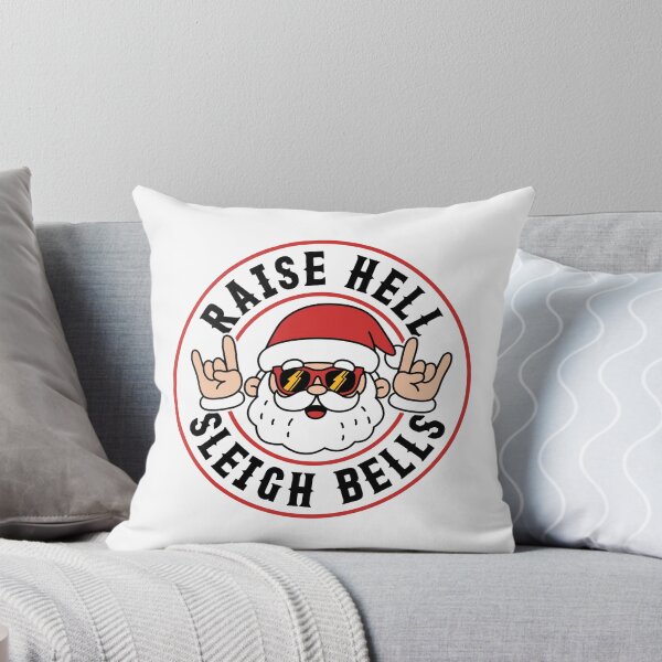 Item preview, Raise Hell Sleigh Bells - Rock & Roll Santa Christmas Heavy Metal Music Mashup designed and sold by Brogress Project.