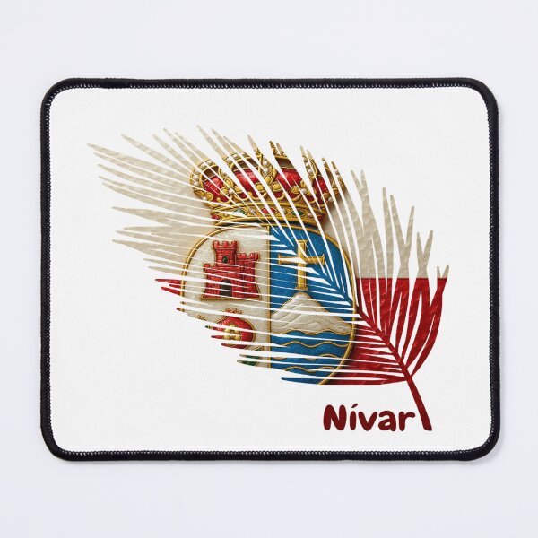 Item preview, Abstract Flag of Nívar – Feather Shape Design designed and sold by ArteJorge48.