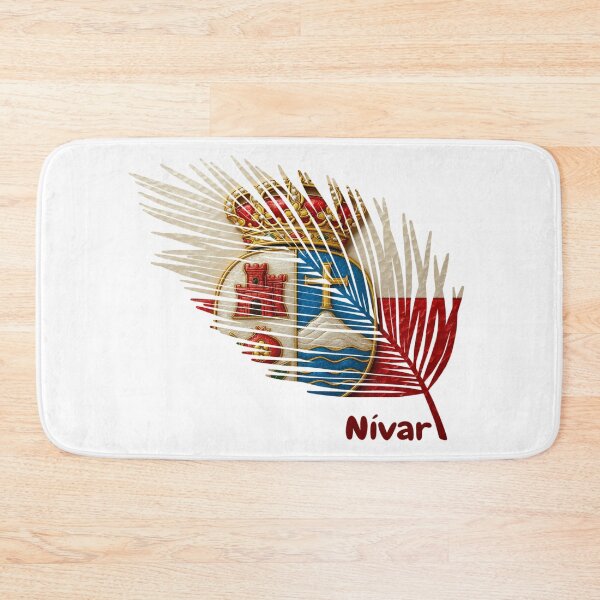 Item preview, Abstract Flag of Nívar – Feather Shape Design designed and sold by ArteJorge48.