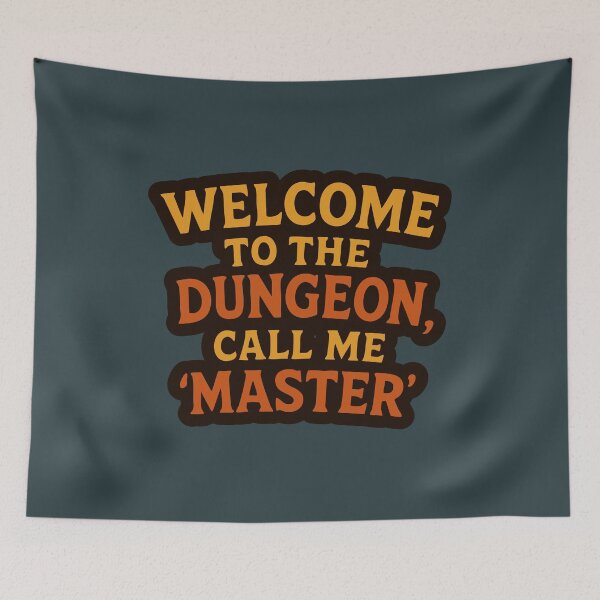 Item preview, Welcome to the Dungeon, Call Me Master - Dungeon Entrance designed and sold by SKADIVIUM.